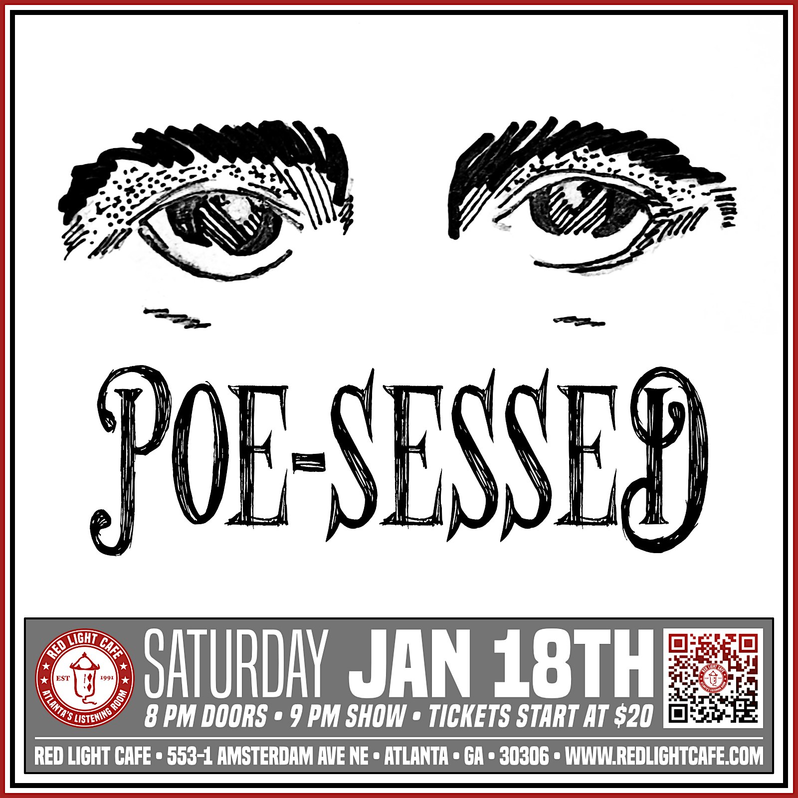 POE-SESSED: A Variety Show Celebration of Edgar Allan Poe – Atlanta, GA