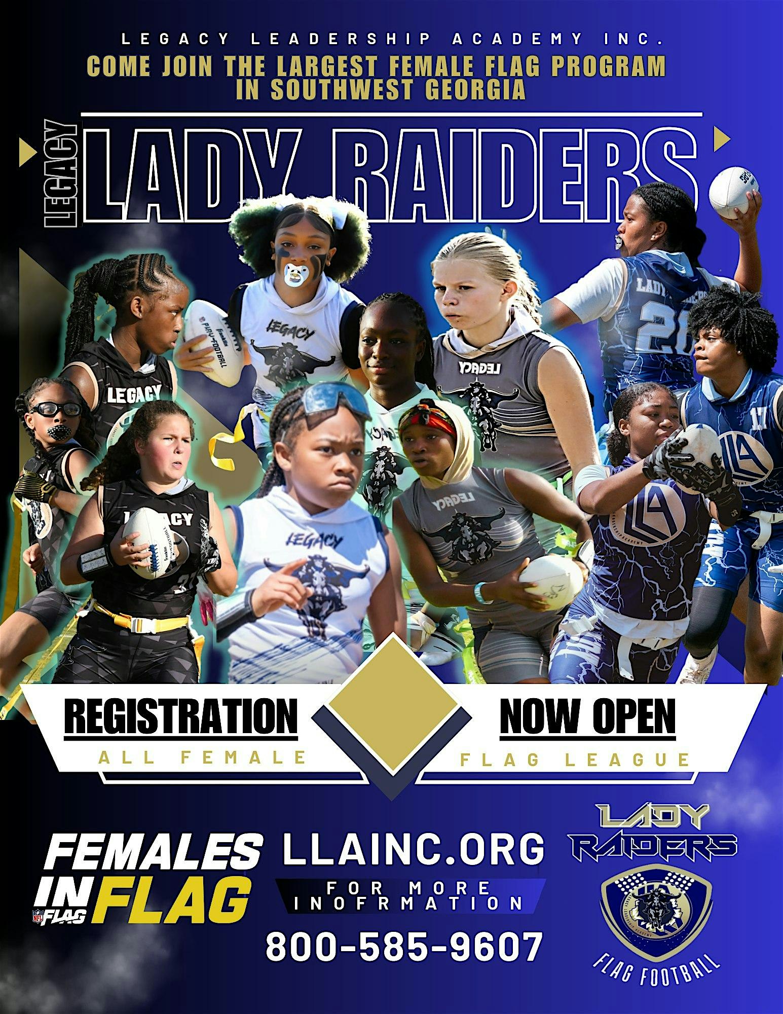 LADY RAIDERS ELITE – TRAVEL FLAG TRY-OUTS – Part II – Palmetto, GA