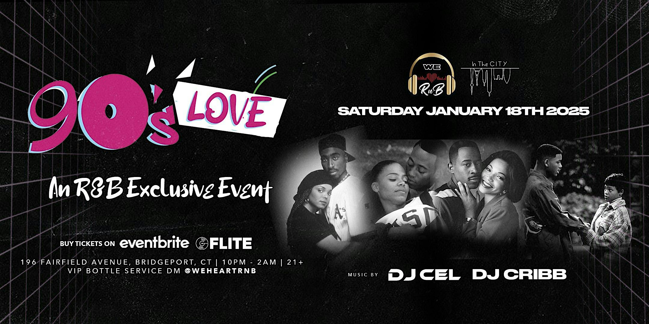 90’s Love (An R&B Exclusive Event) – Bridgeport, CT