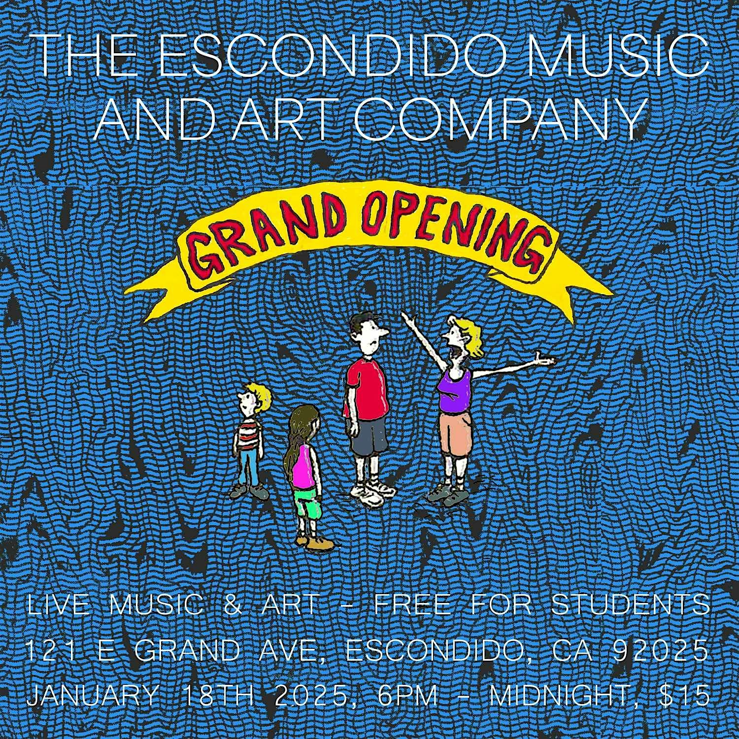 The Escondido Music And Art Company Grand Opening – Escondido, CA