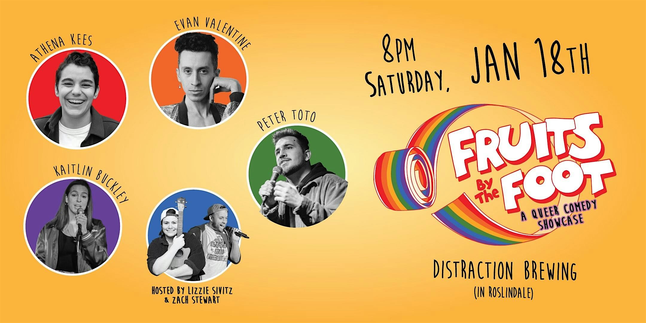 Fruits by the Foot: Queer Comedy Showcase! – Boston, MA