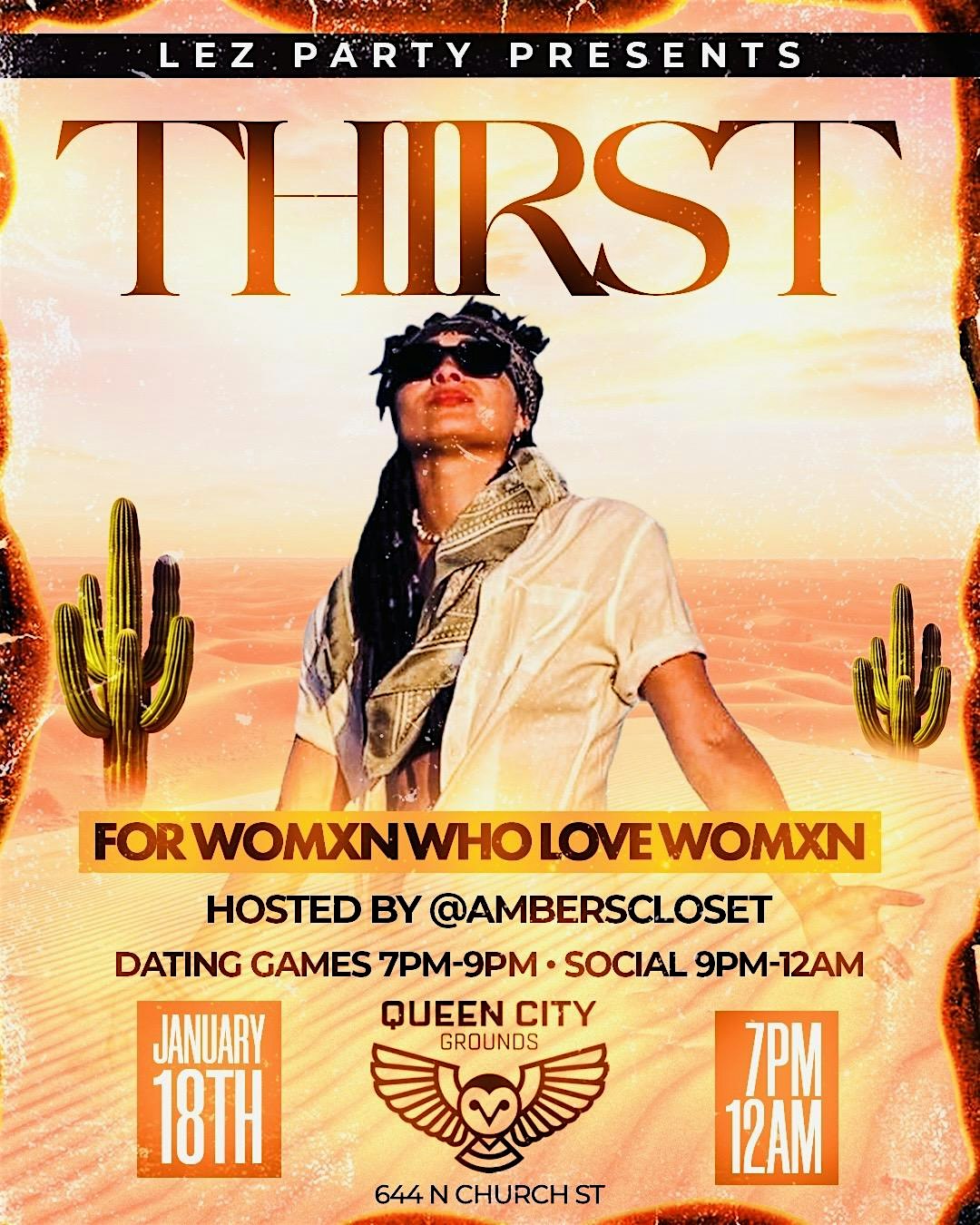 Thirst: Social Matchmaking Experience! Hosted by AmbersCloset – Charlotte, NC