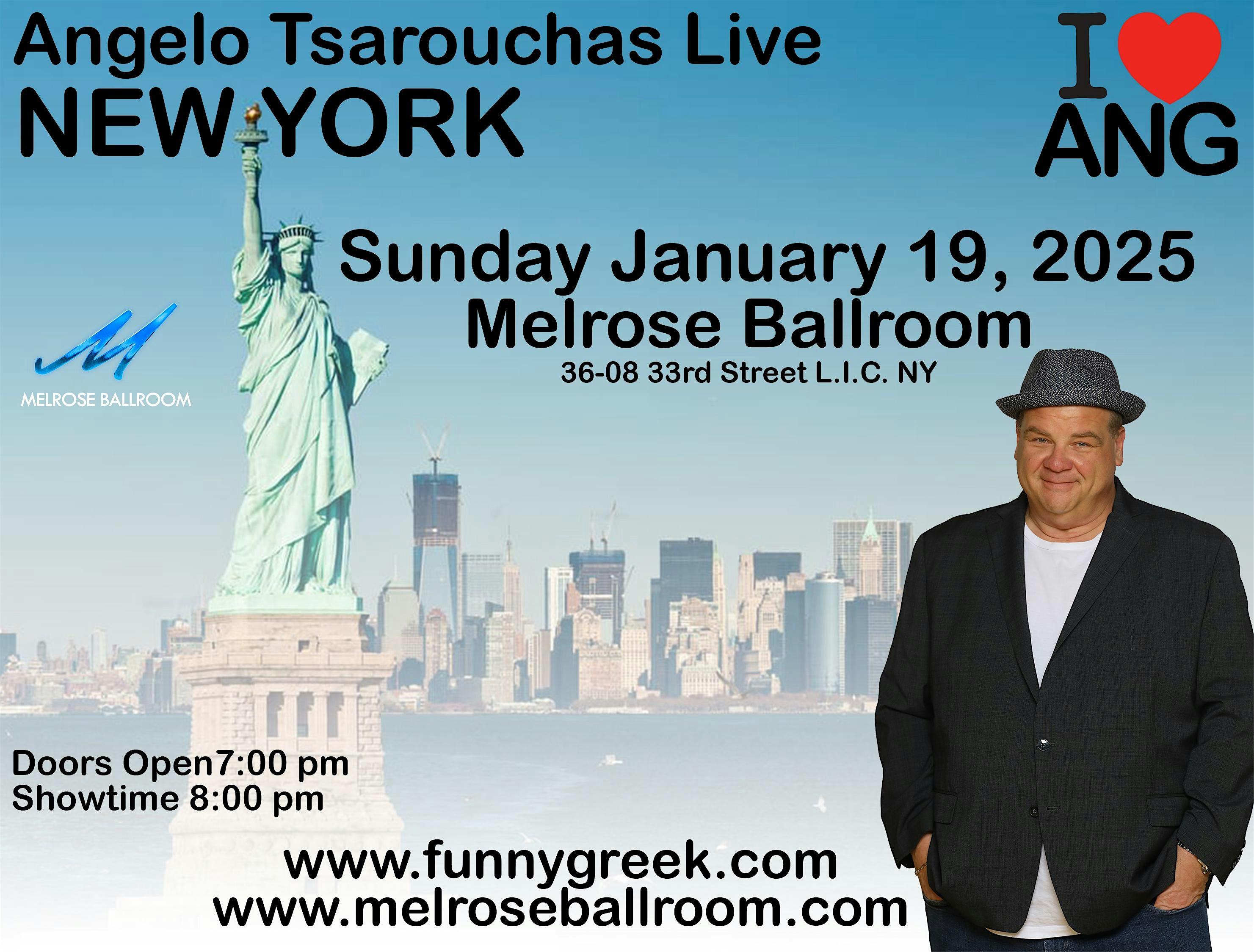 Angelo Tsarouchas Live – Astoria, NY