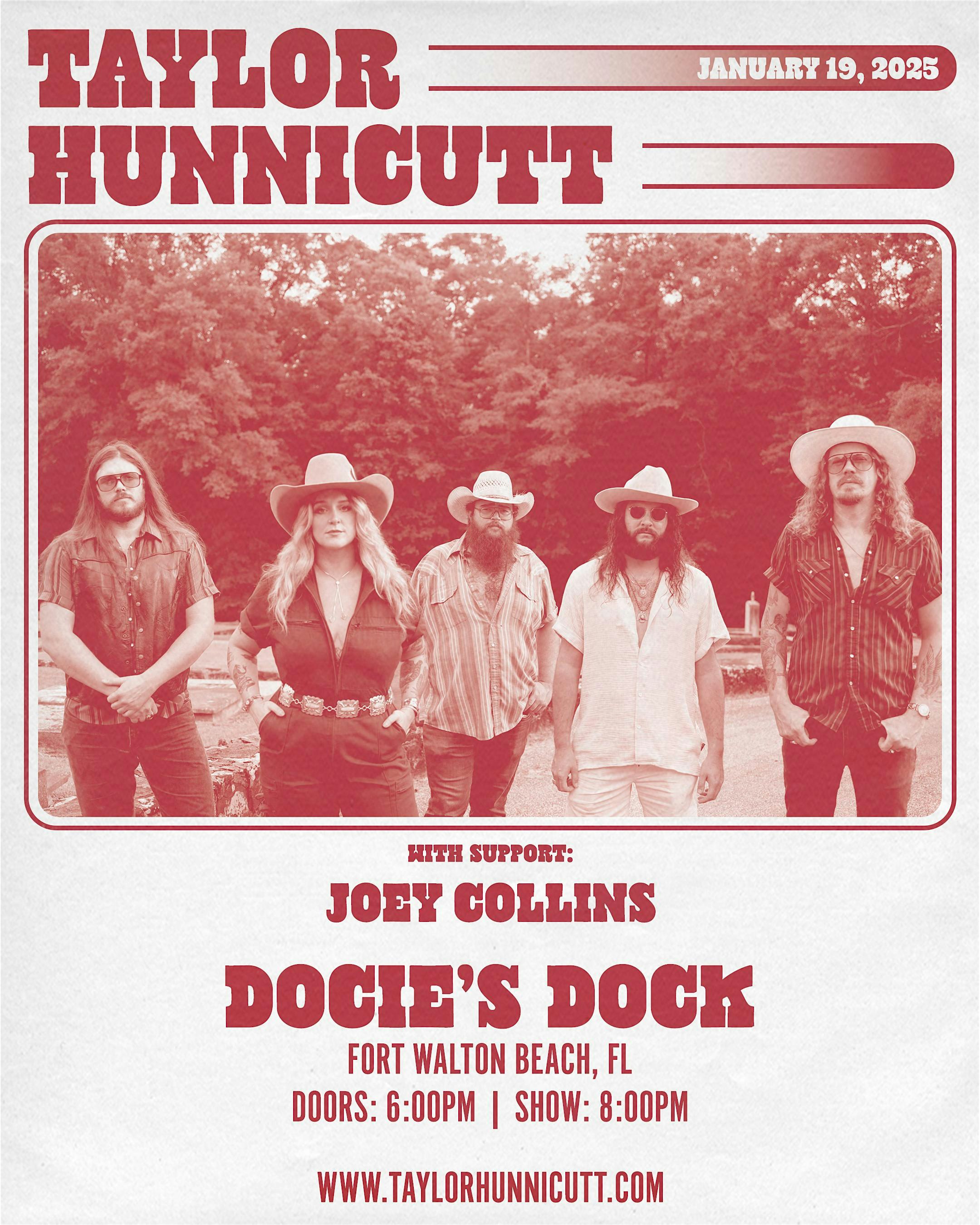 Taylor Hunnicutt Band Live @ Docie’s Dock Fort Walton Beach, FL – Fort Walton Beach, FL