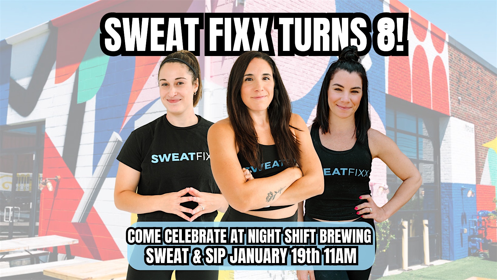 Sweat Fixx Sweat & Sip at Night Shift Brewery – Everett, MA