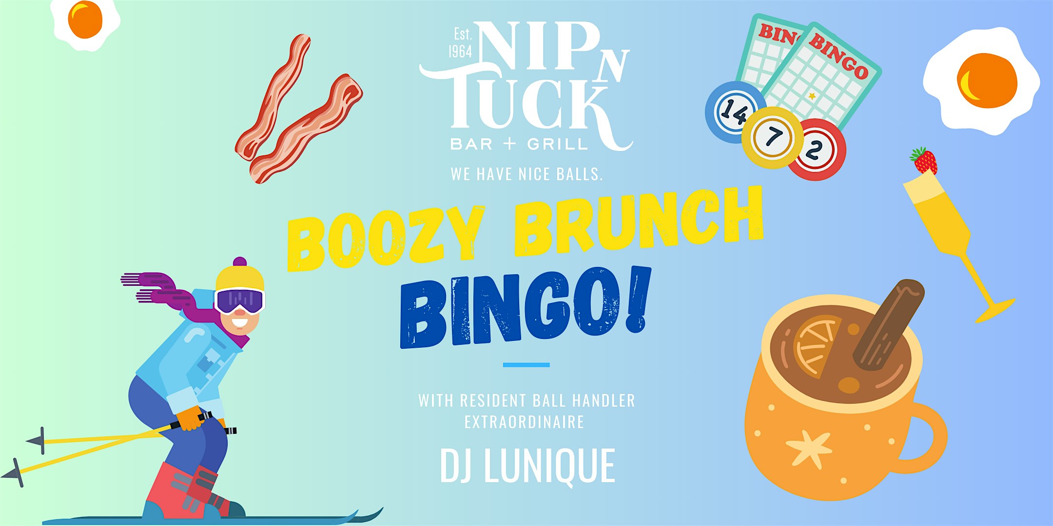 Boozy Brunch Bingo – Aprés Ski Theme! – Long Branch, NJ