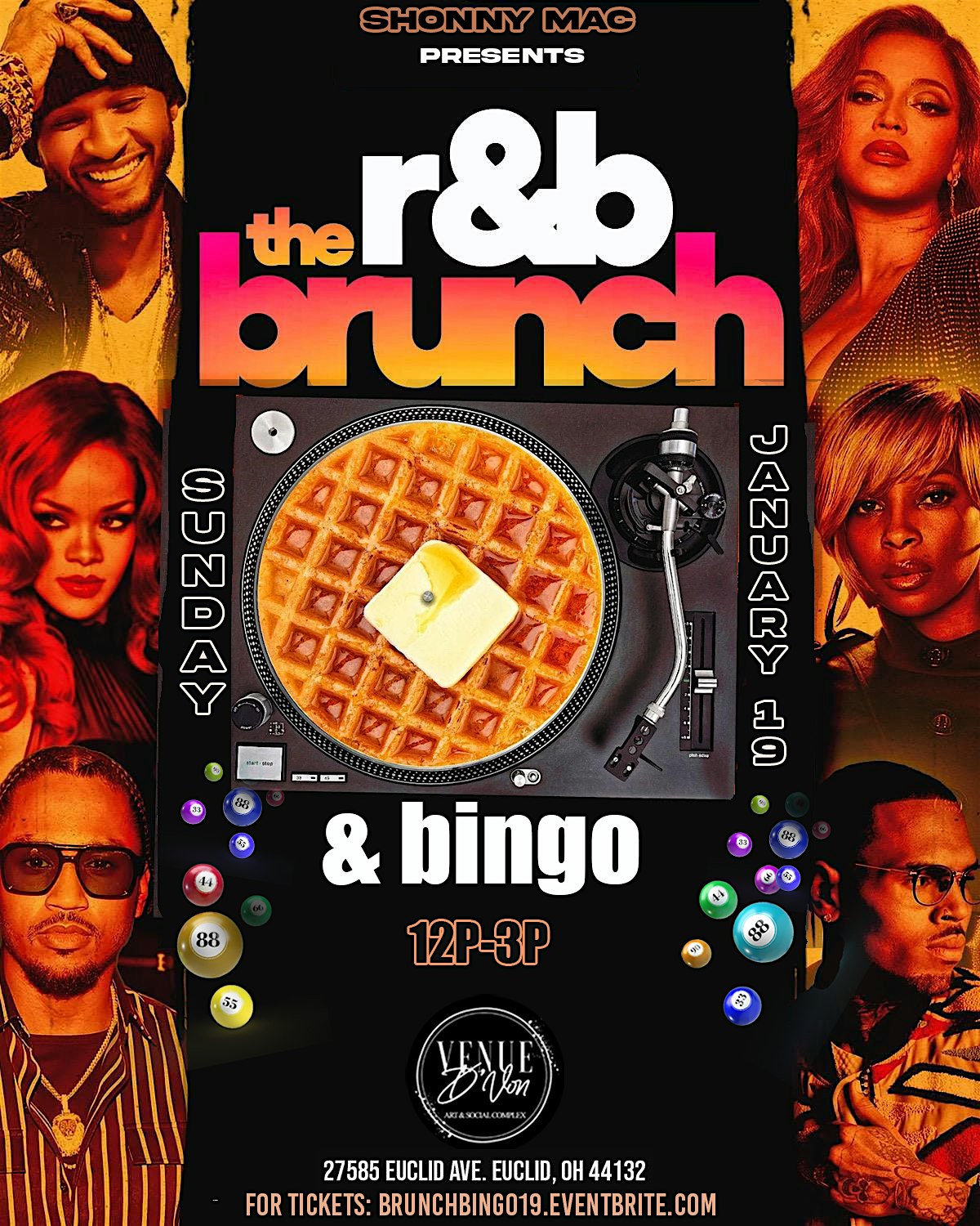 R&B Brunch & Bingo – Euclid, OH