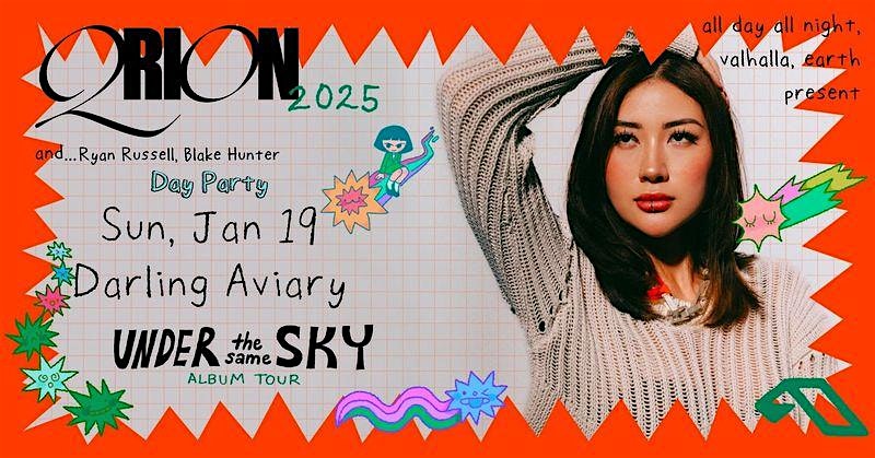 Day Party w/ QRION at Darling Aviary – Sacramento, CA