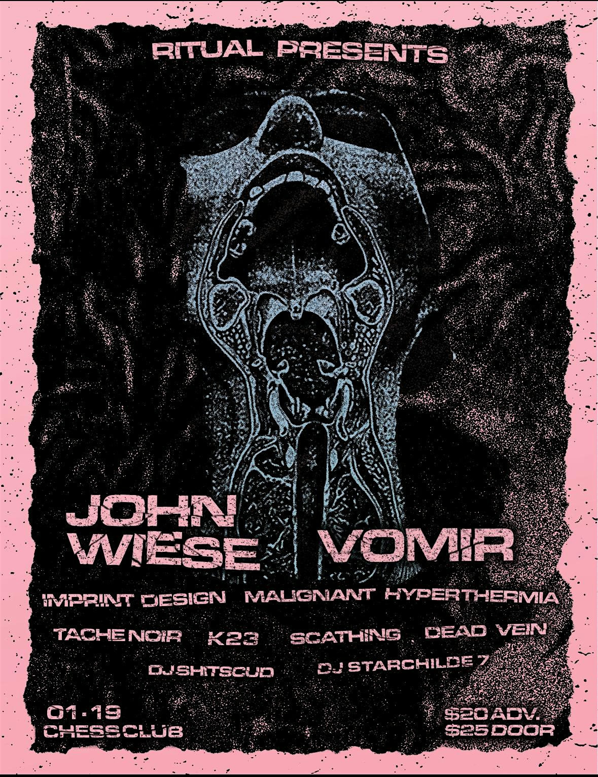 Ritual Presents: John Wiese & Vomir – Austin, TX