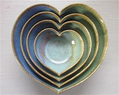 Family Ceramics Class- Heart Bowls (6-7 session) – Parkland, WA