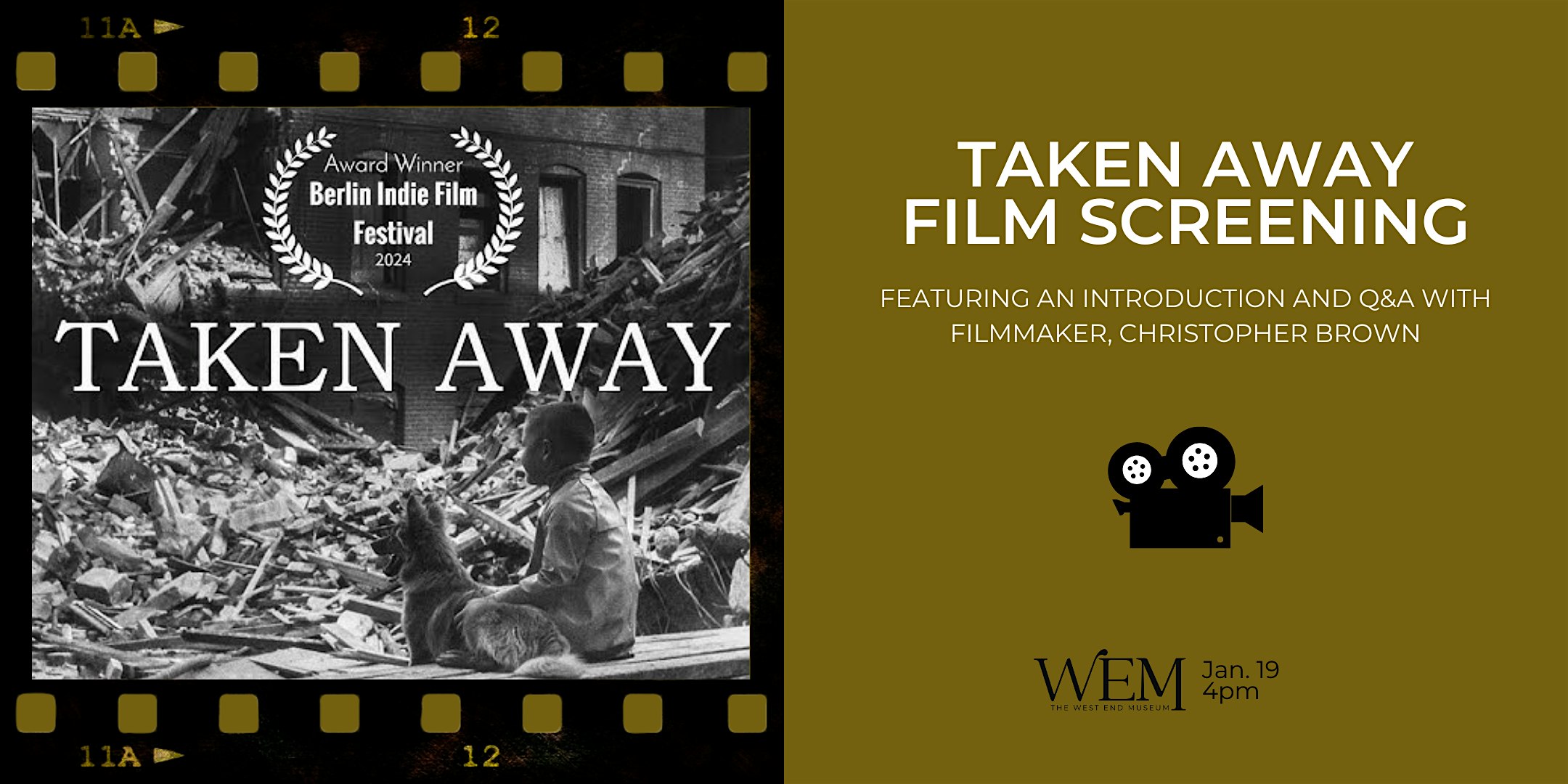 Taken Away Film Screening – Boston, MA