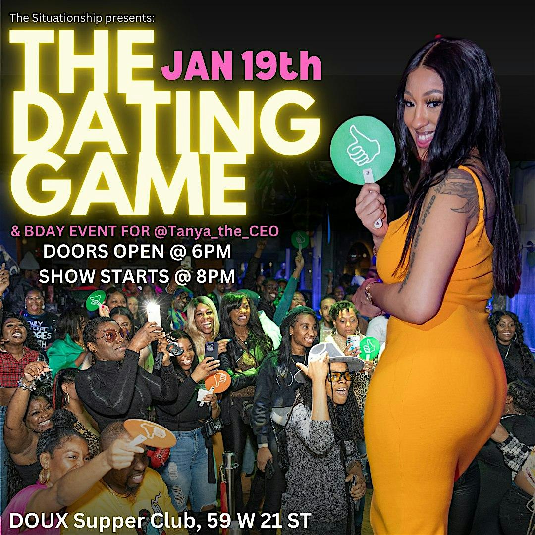 The Dating Game Returns – January 19th 2025! – New York, NY