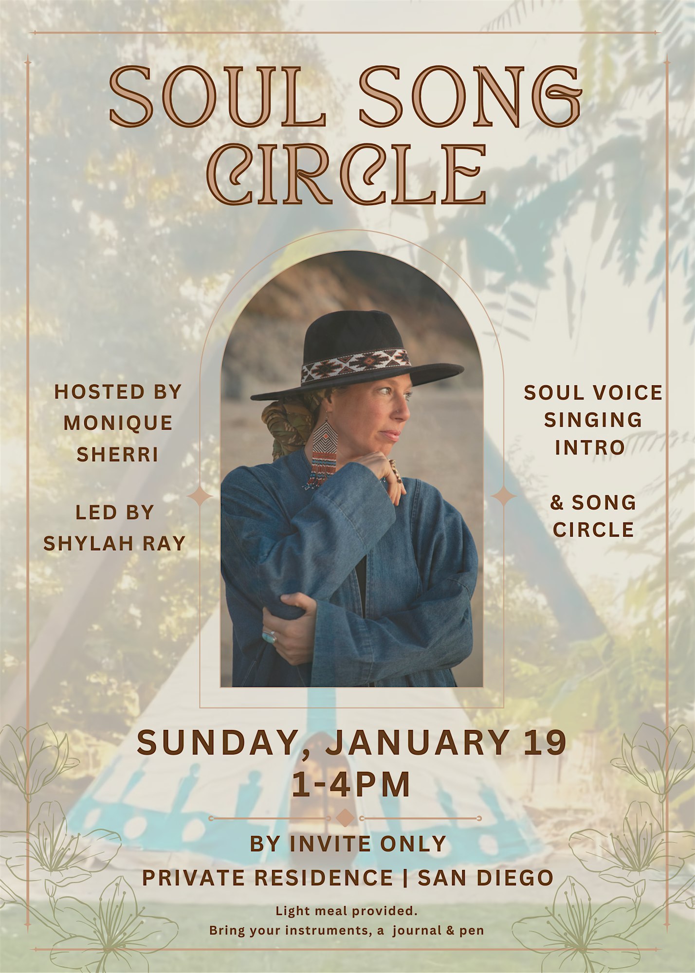 Soul Song Circle with Shylah Ray – Valley Center, CA