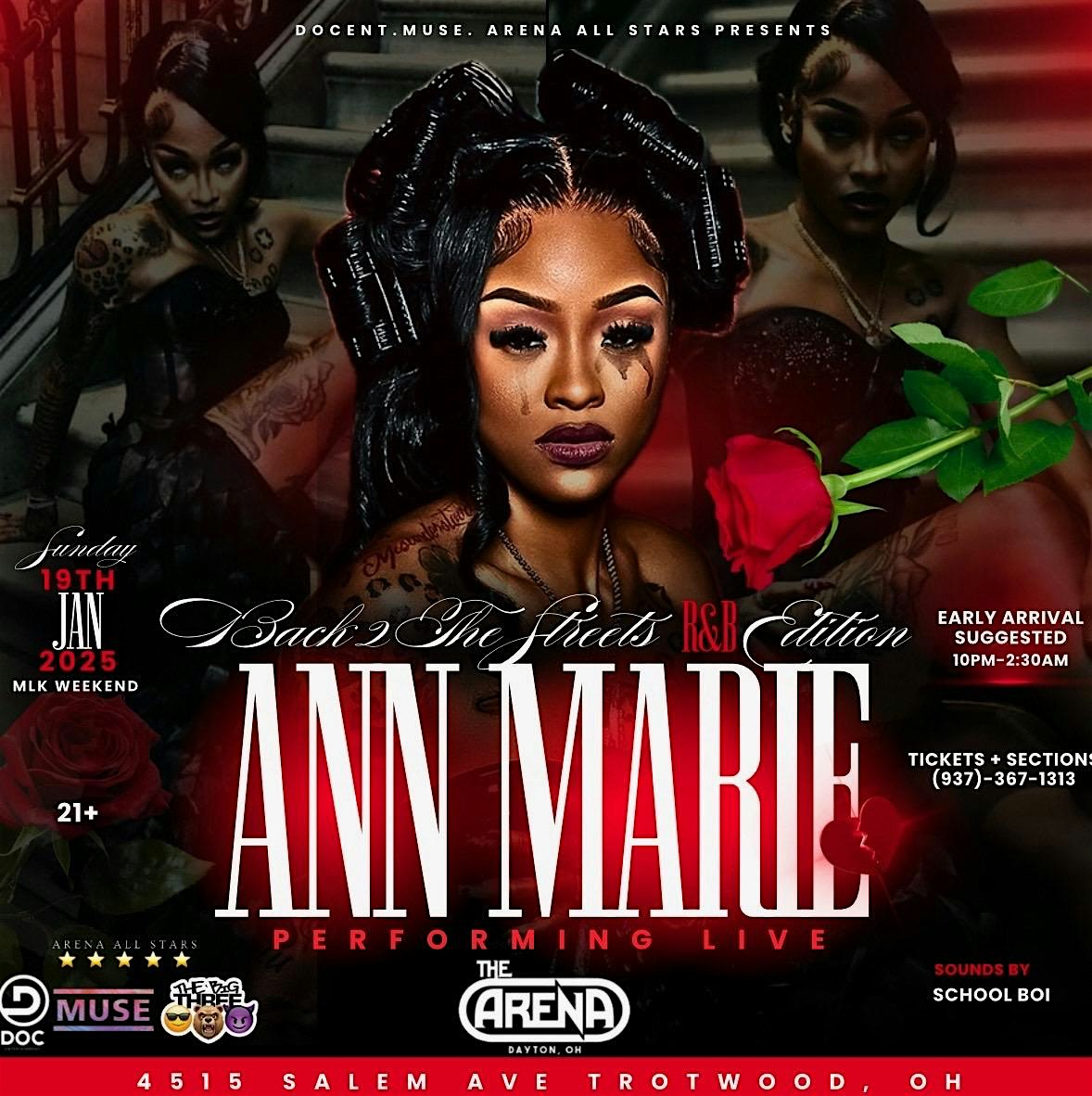 Back 2 the streets R&B Edition Performing Live Ann Marie – Dayton, OH