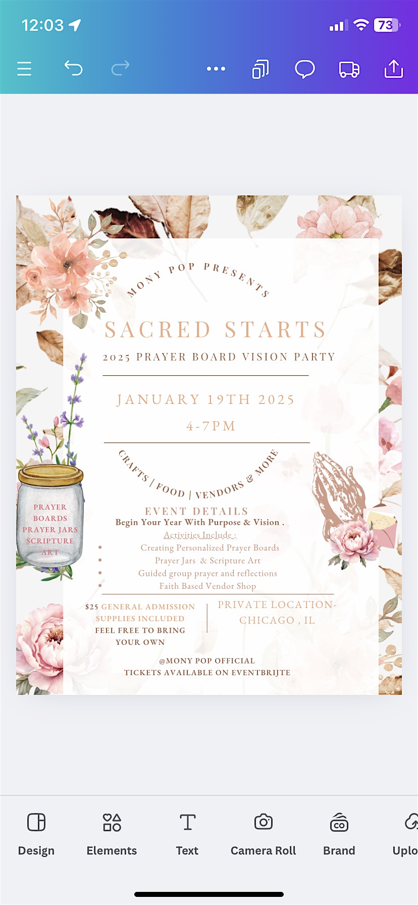 Sacred Starts : 2025 Prayer & Vision Party VENDORS WANTED – Chicago, IL