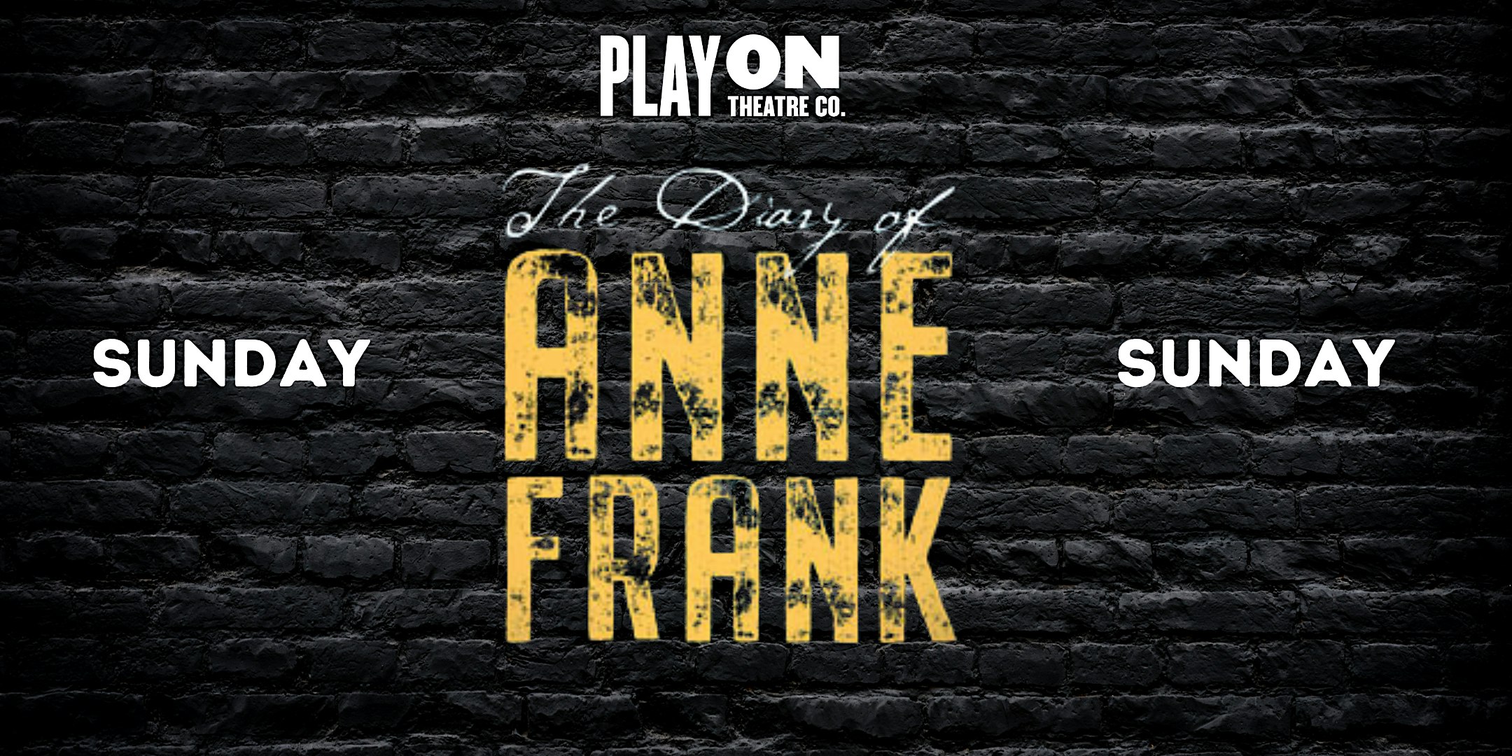 The Diary of Anne Frank SUNDAY – Alexandria, LA