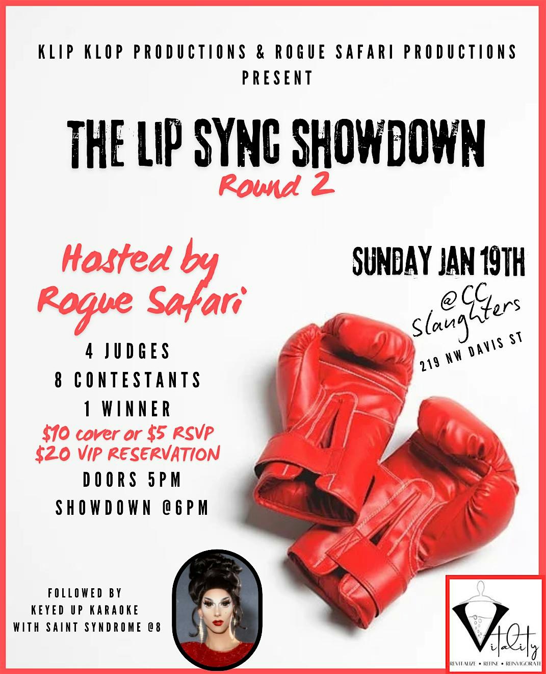 THE LIP SYNC SHOWDOWN ROUND 2 – Portland, OR