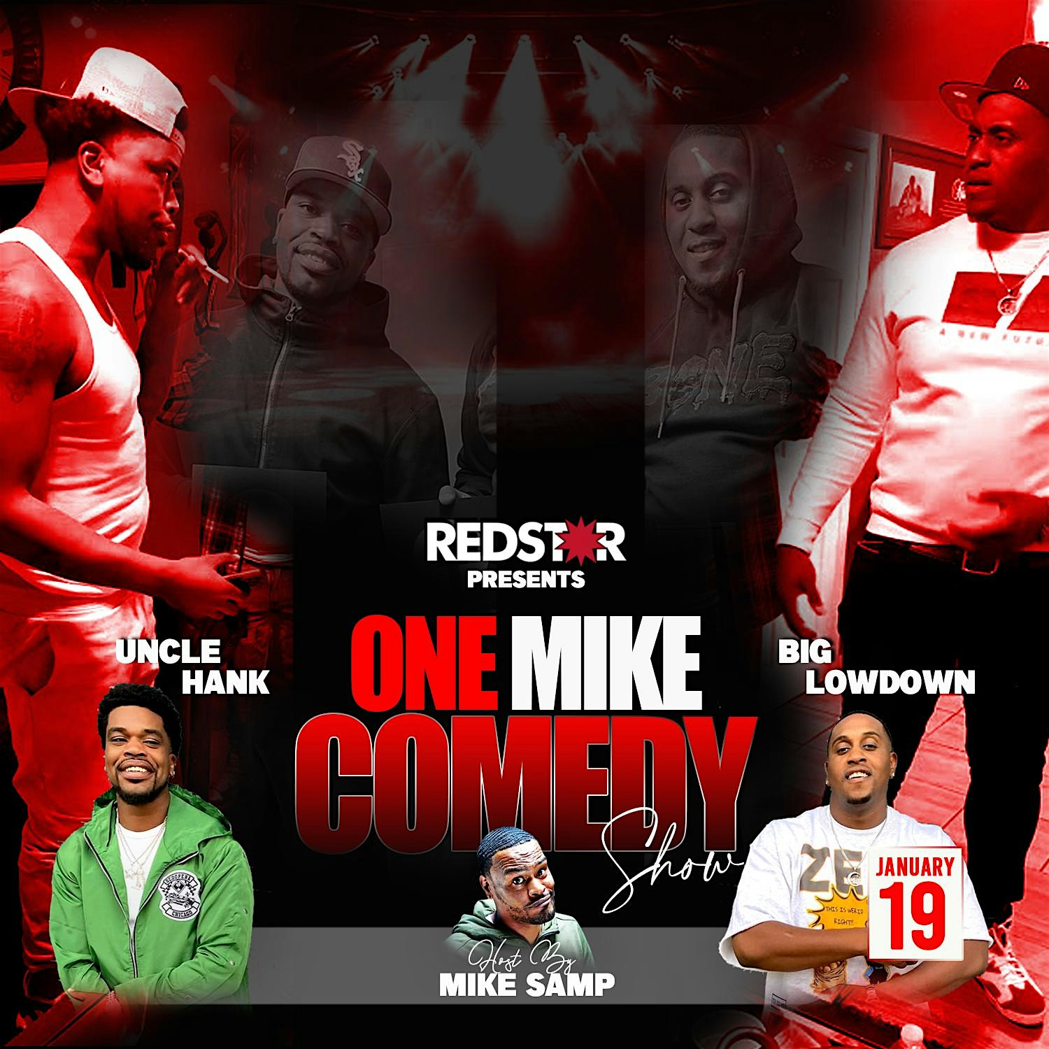 Redstar Presents One Mike Comedy Show – Matteson, IL