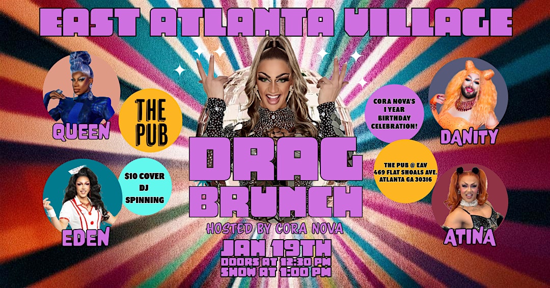 Atlanta Drag Brunch – Atlanta, GA