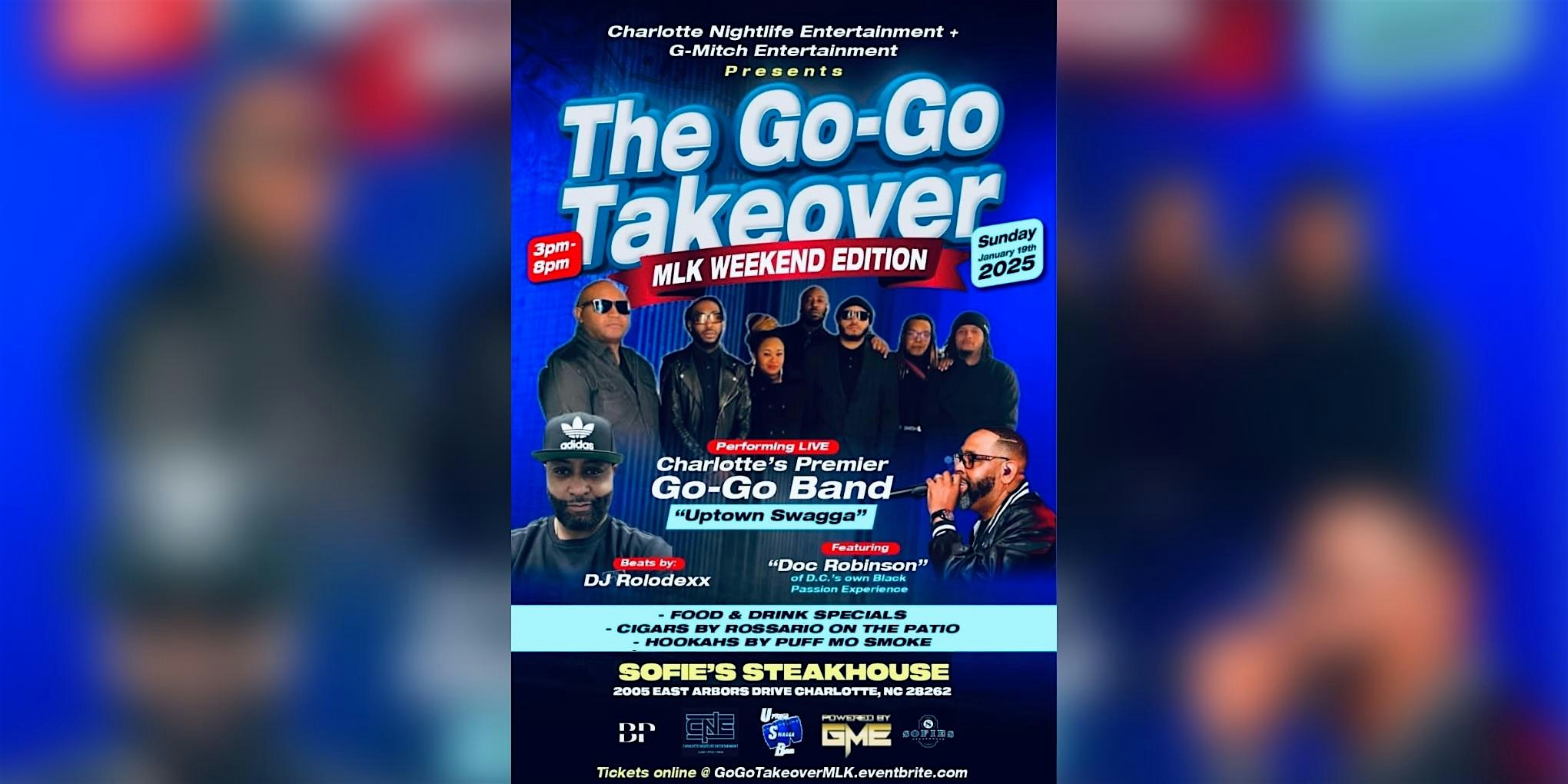 The Go-Go Takeover – MLK Weekend Edition – Charlotte, NC