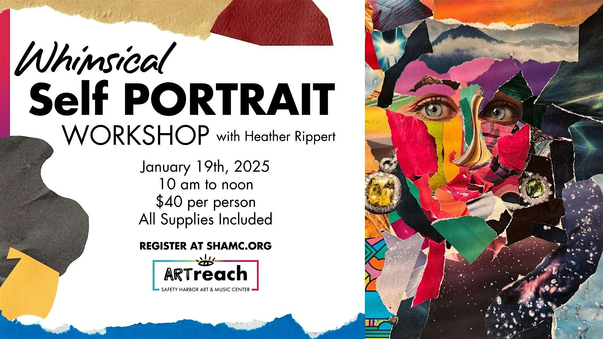 Private Class: Whimsical Self Portraits with Heather Rippert – Safety Harbor, FL