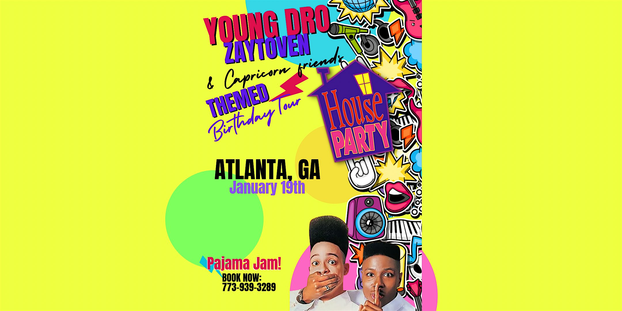 House Party Pajama Jam – Atlanta, GA