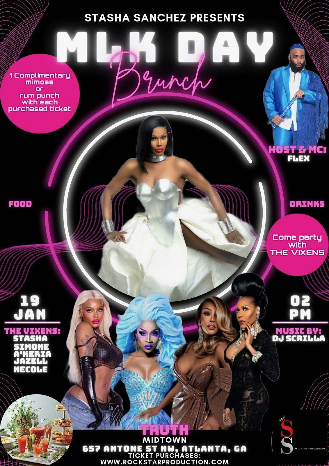 Winter Pride / MLK Weekend 25 Drag Brunch – Atlanta, GA