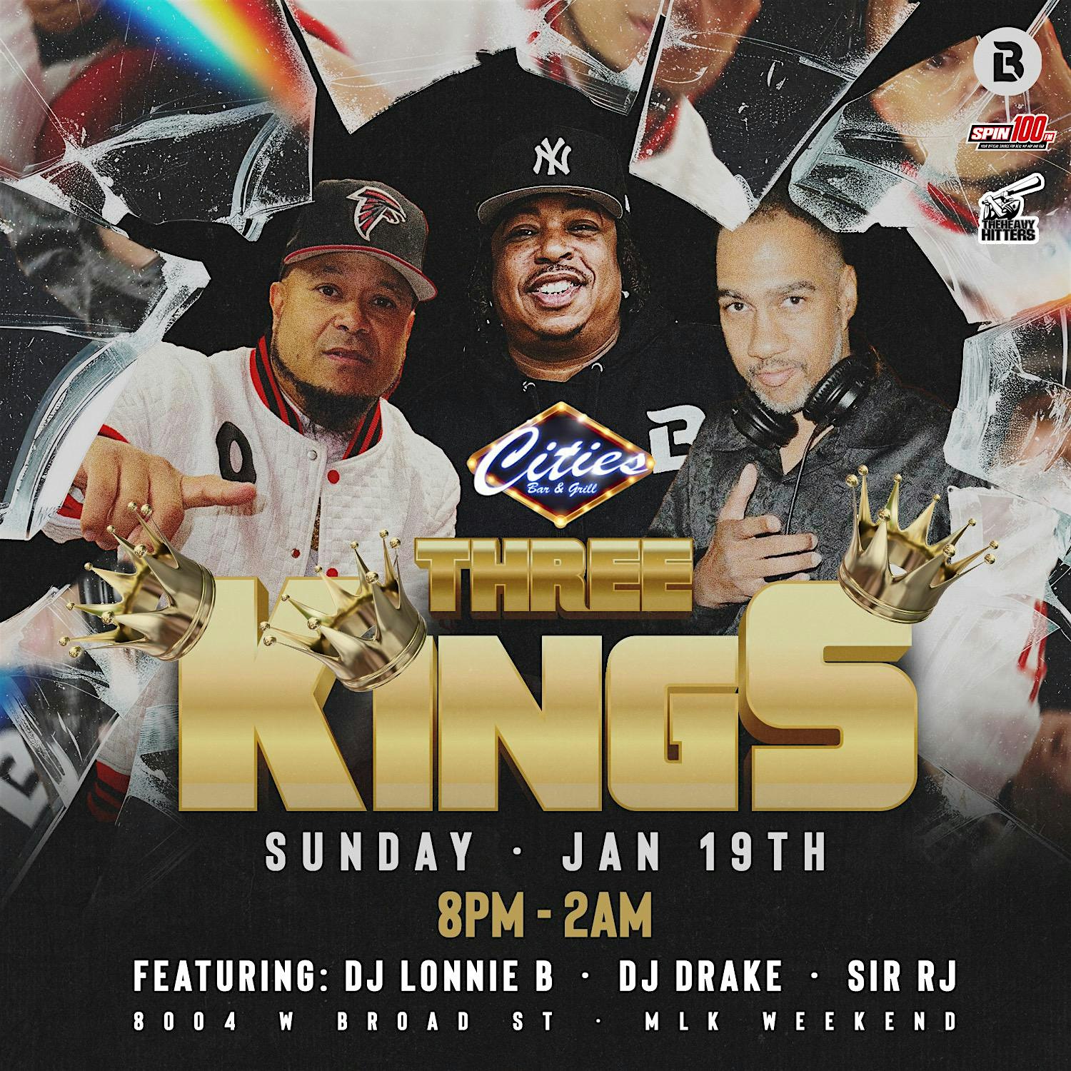 MLK WEEKEND: DJ LONNIE B I DJ DRAKE | DJ SIR RJ – Richmond, VA