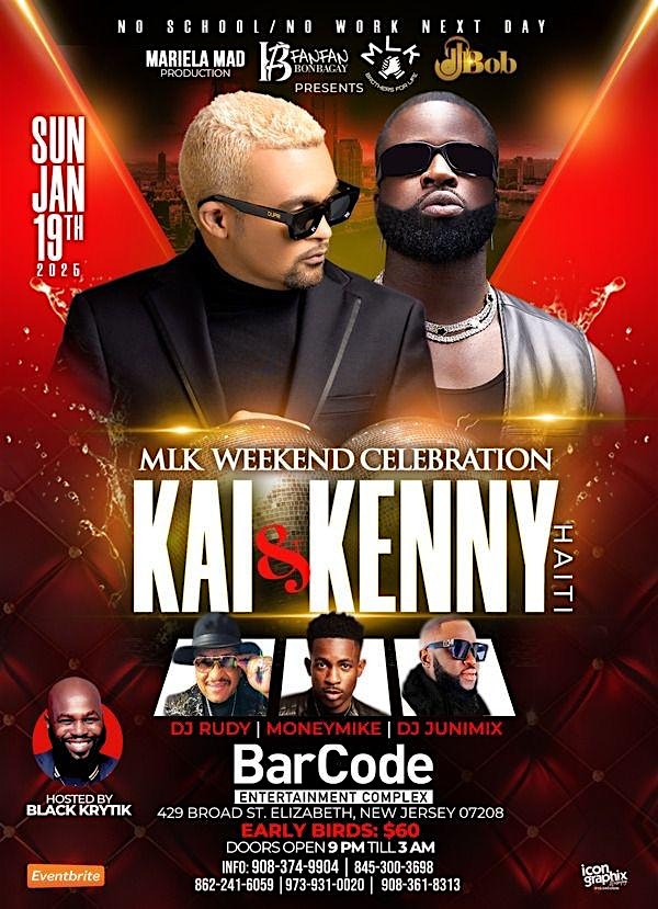 KAI & Kenny Haiti Live – Elizabeth, NJ