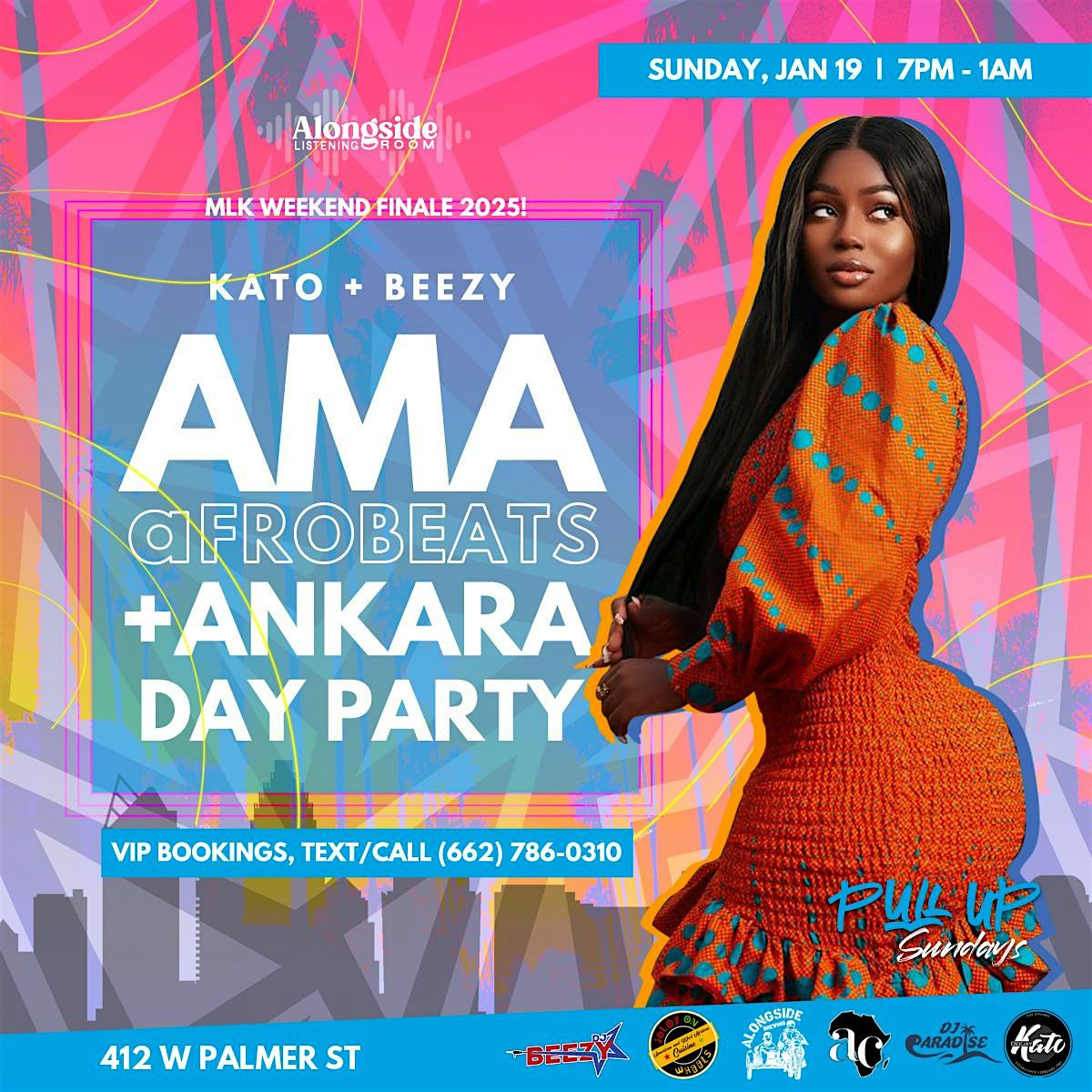 Ama, Afrobeats + Ankara Party: MLK Weekend Finale 2025! – Charlotte, NC