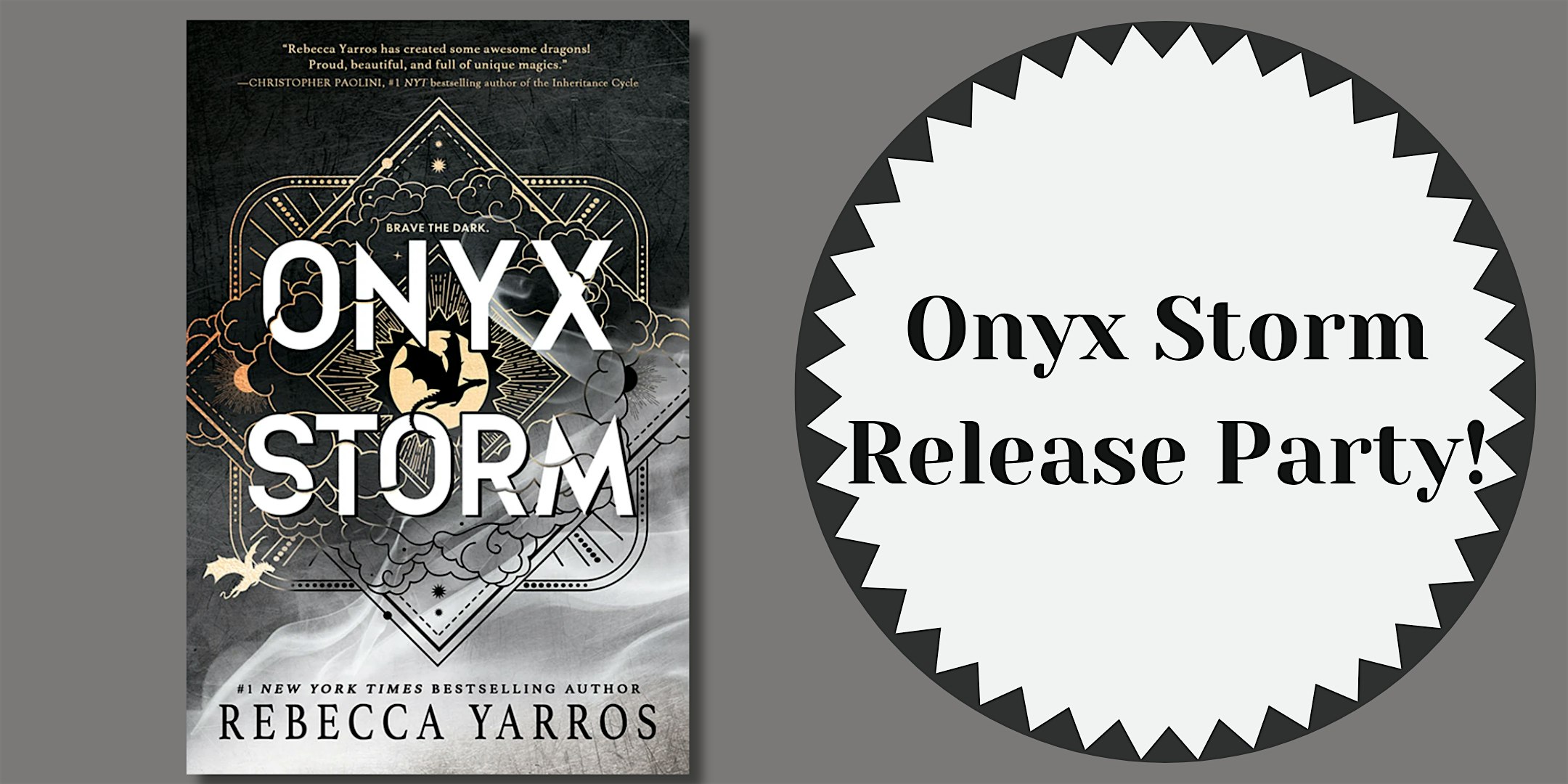 ONYX STORM BY REBECCA YARROS RELEASE PARTY! – Coral Gables, FL