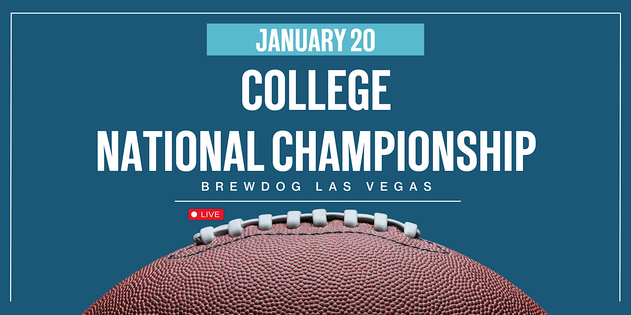 CFP National Championship – Las Vegas, NV