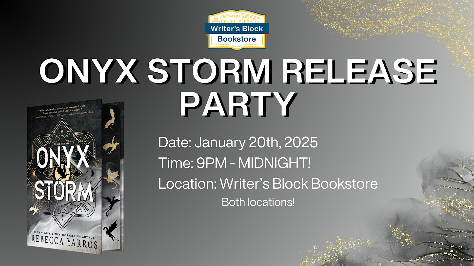 Onyx Storm Release Party – Winter Garden, FL