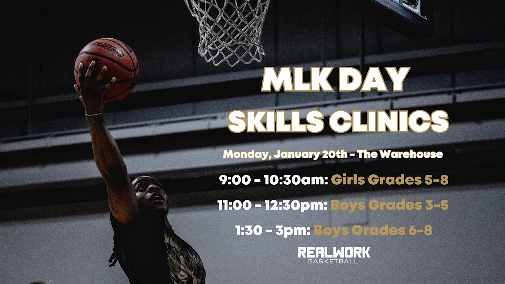 MLK Day Skills Clinic – Boys Grades 3-5 – Brookfield, WI