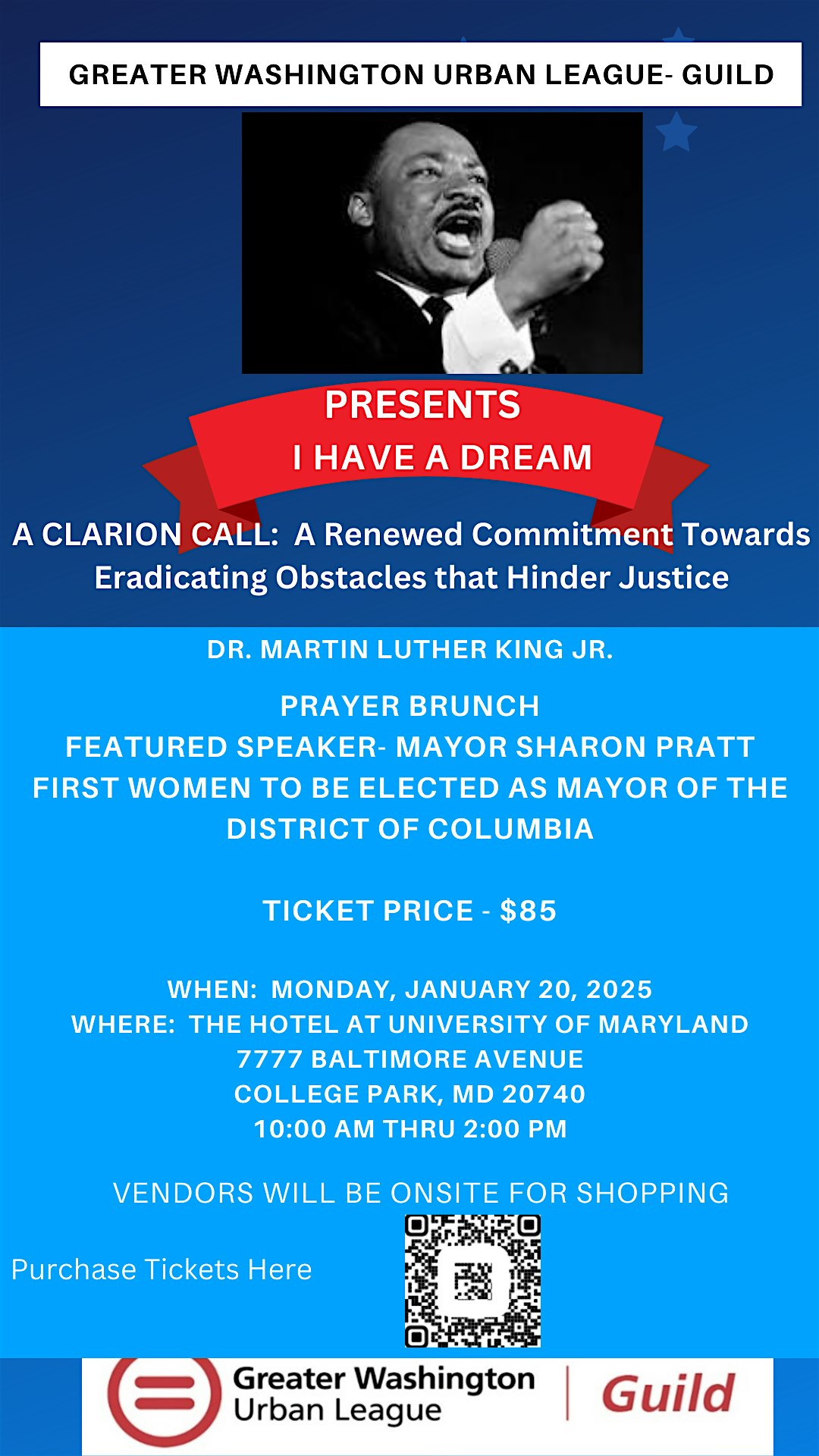 2025 MLK Jr. Prayer Brunch – College Park, MD