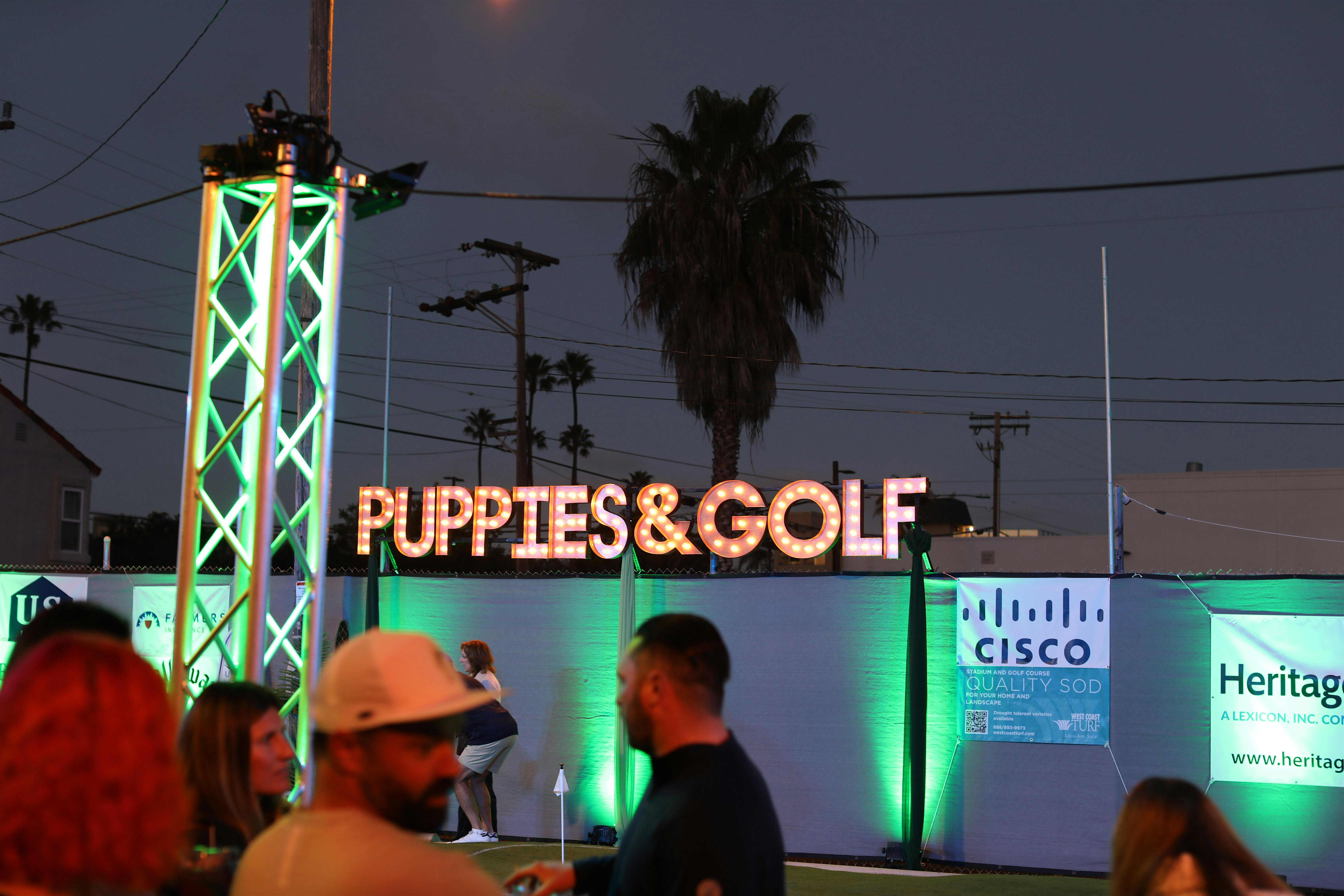 An Evening with Puppies and Golf – San Diego, CA