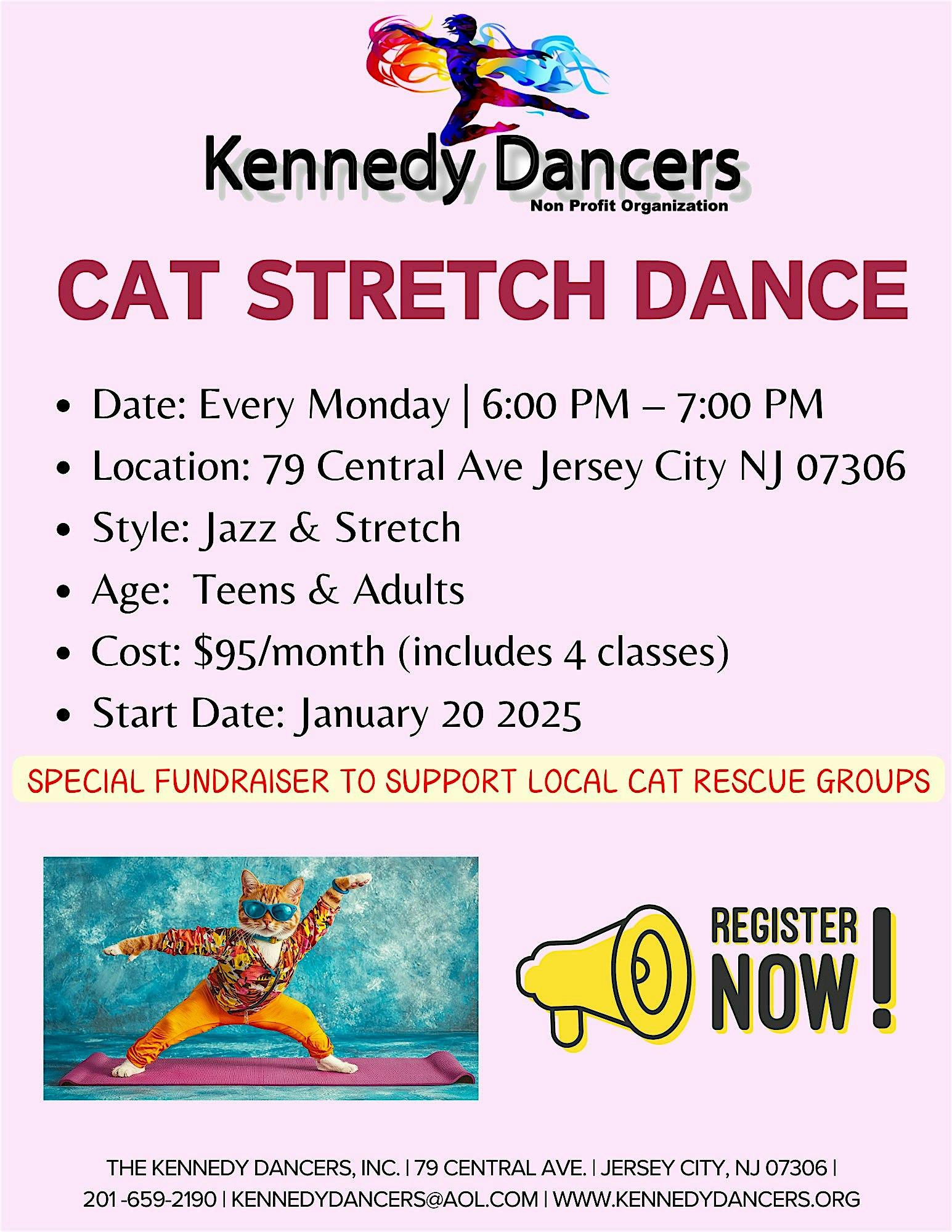 Cat Stretch Dance – Jersey City, NJ