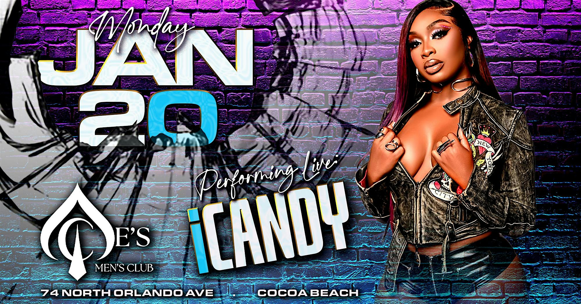 MLK DAY BASH | iCandy Live | ACES COCOA BEACH – Cocoa Beach, FL