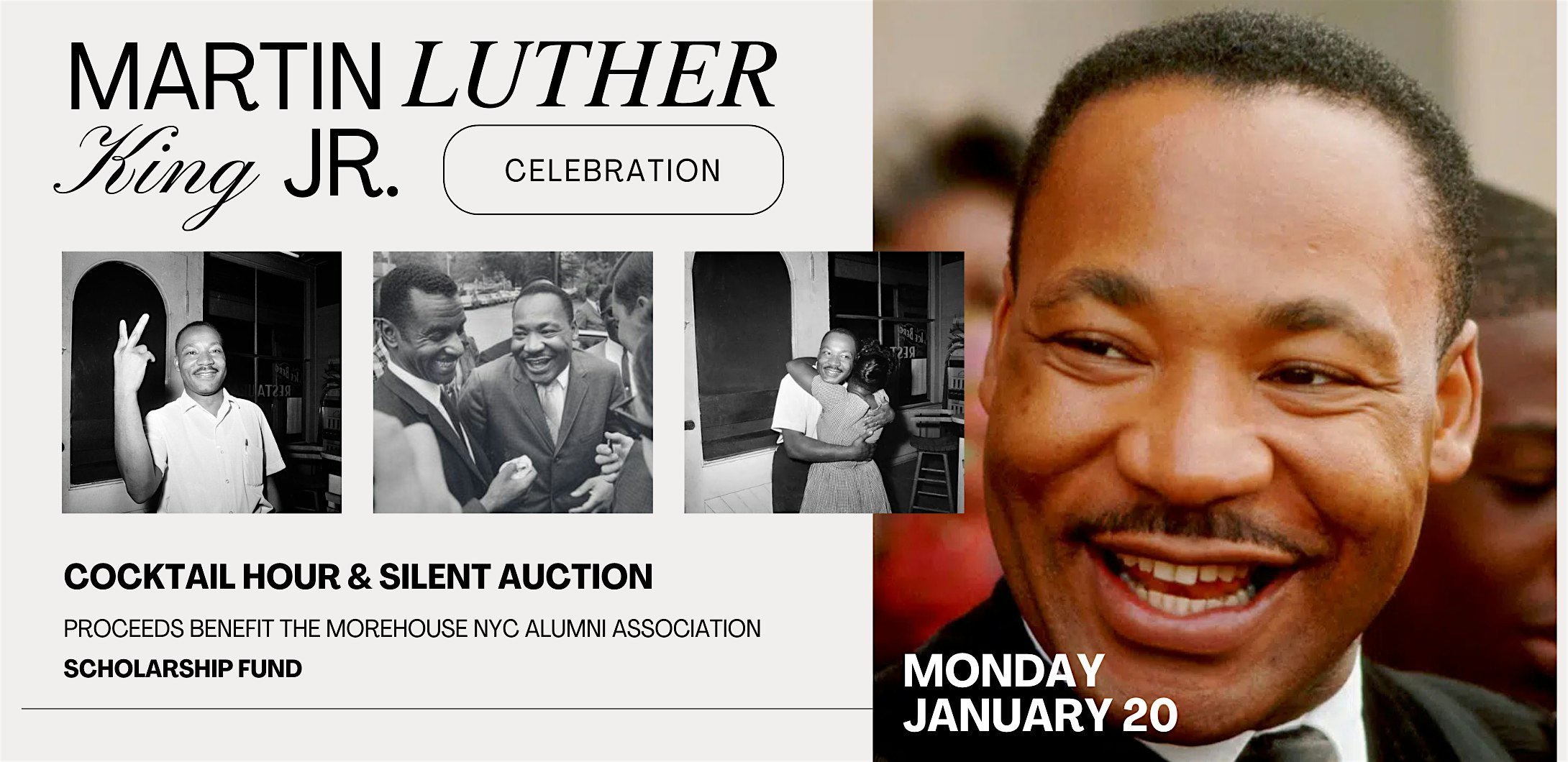 Martin Luther King Jr. Celebration, Cocktail Hour, & Silent Auction – New York, NY