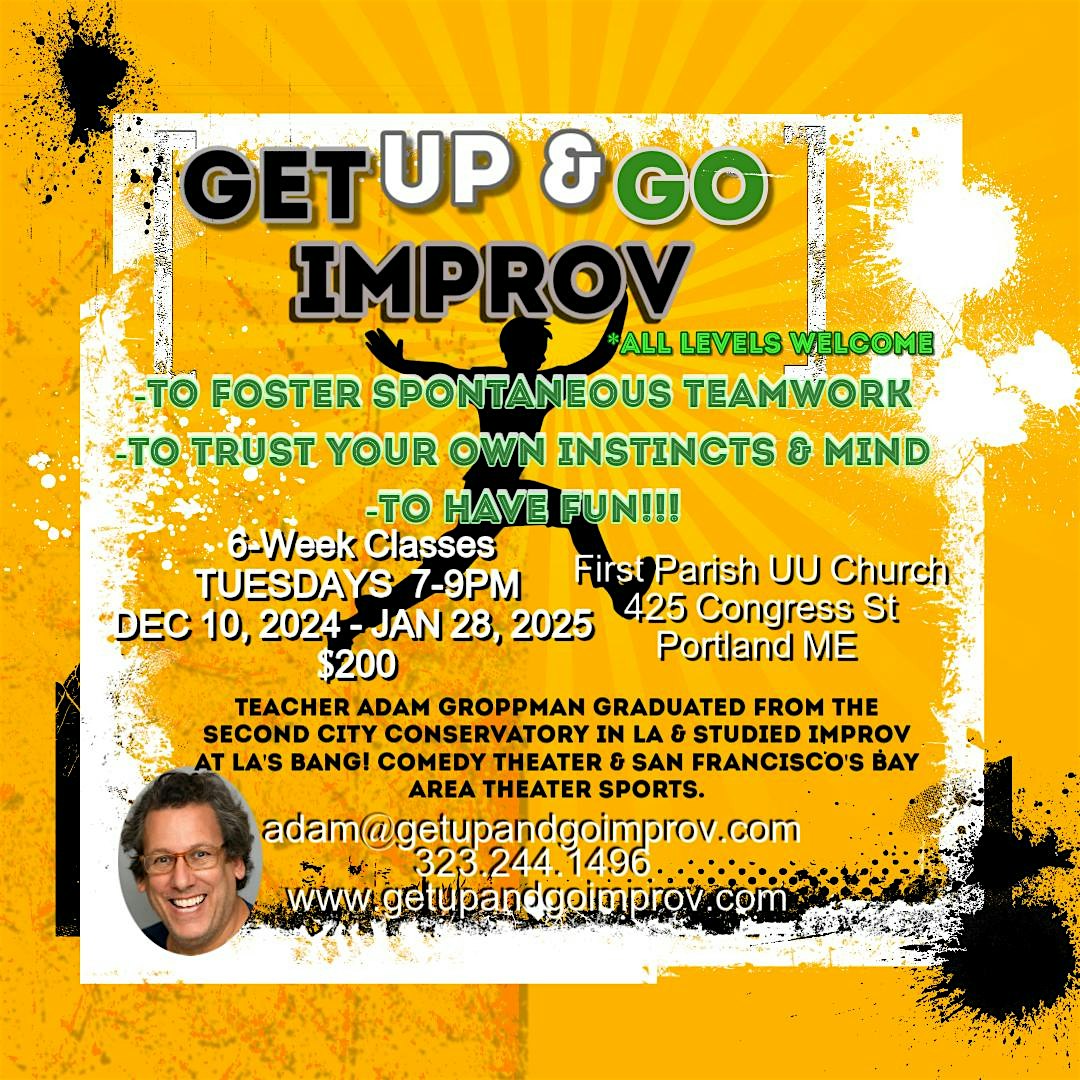 Get Up & Go Improv Classes – Portland, ME