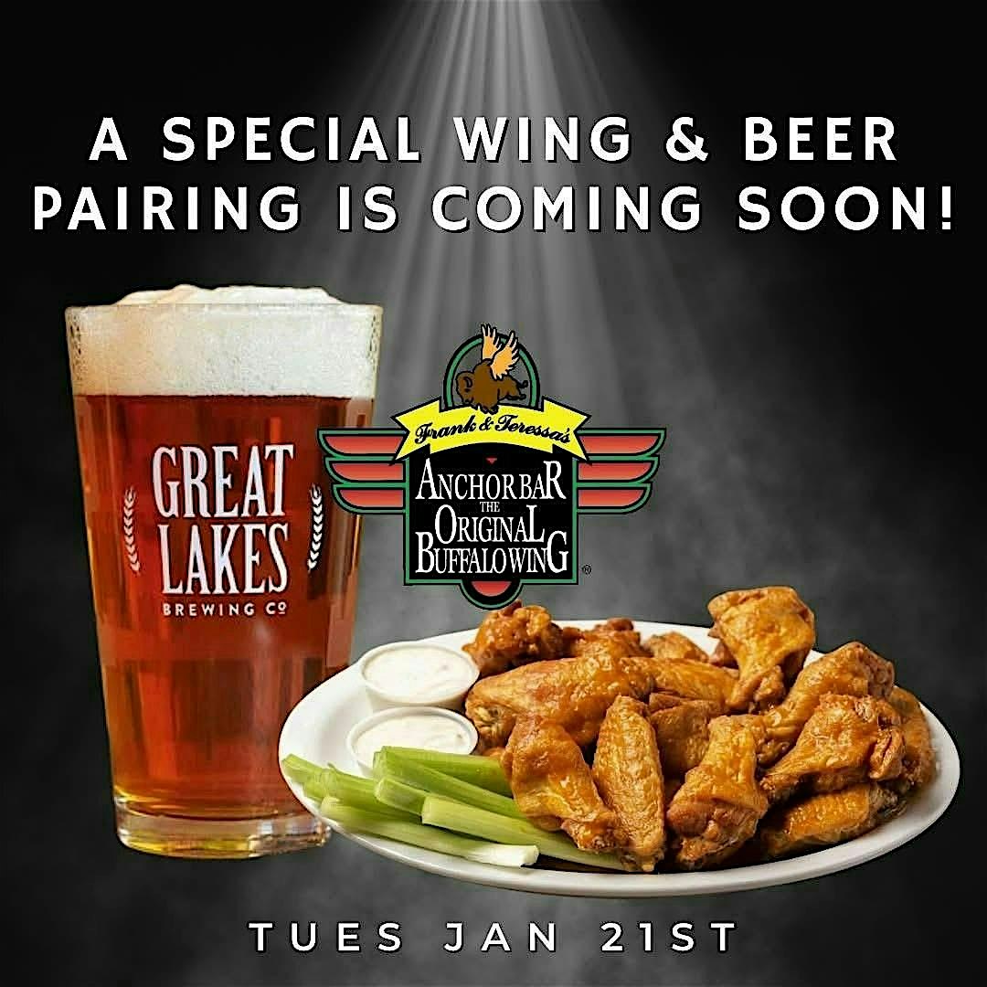 Wing and Beer Tasting Dinner – Frederick, MD