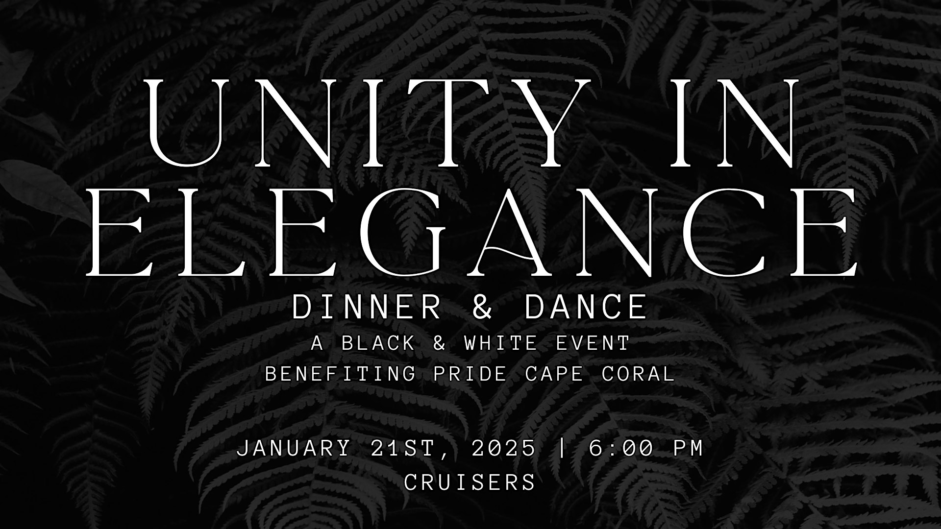 Unity in Elegance Dinner & Dance – Cape Coral, FL