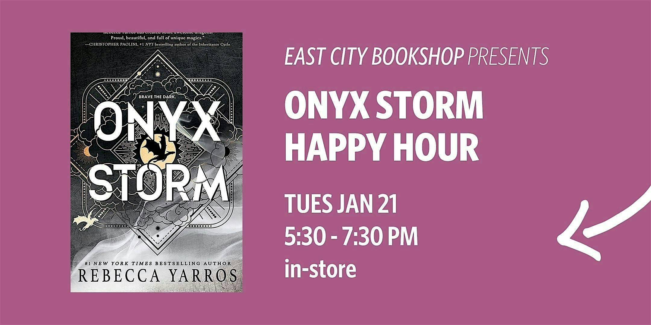 In-Store Event: Onyx Storm Happy Hour – Washington, DC