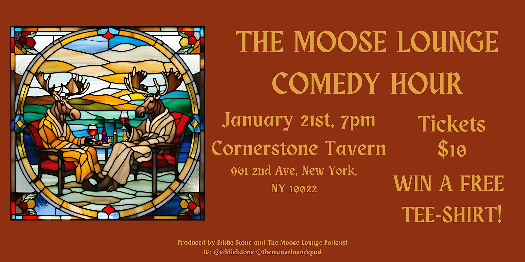 The Moose Lounge Comedy Hour – New York, NY