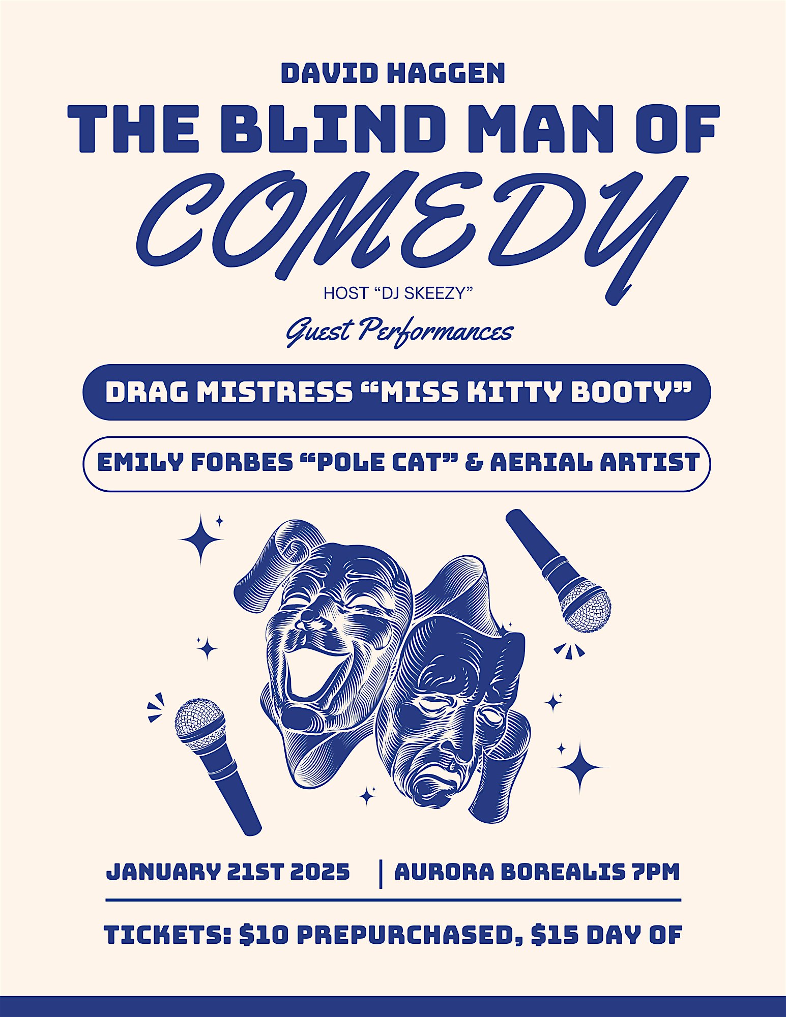 The Blind Man of Comedy – Shoreline, WA