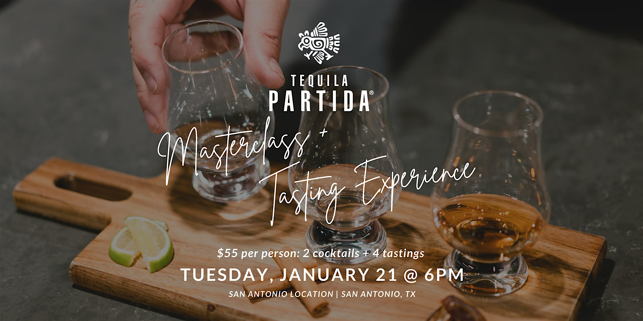 Partida Tequila Masterclass + Tasting – San Antonio, TX