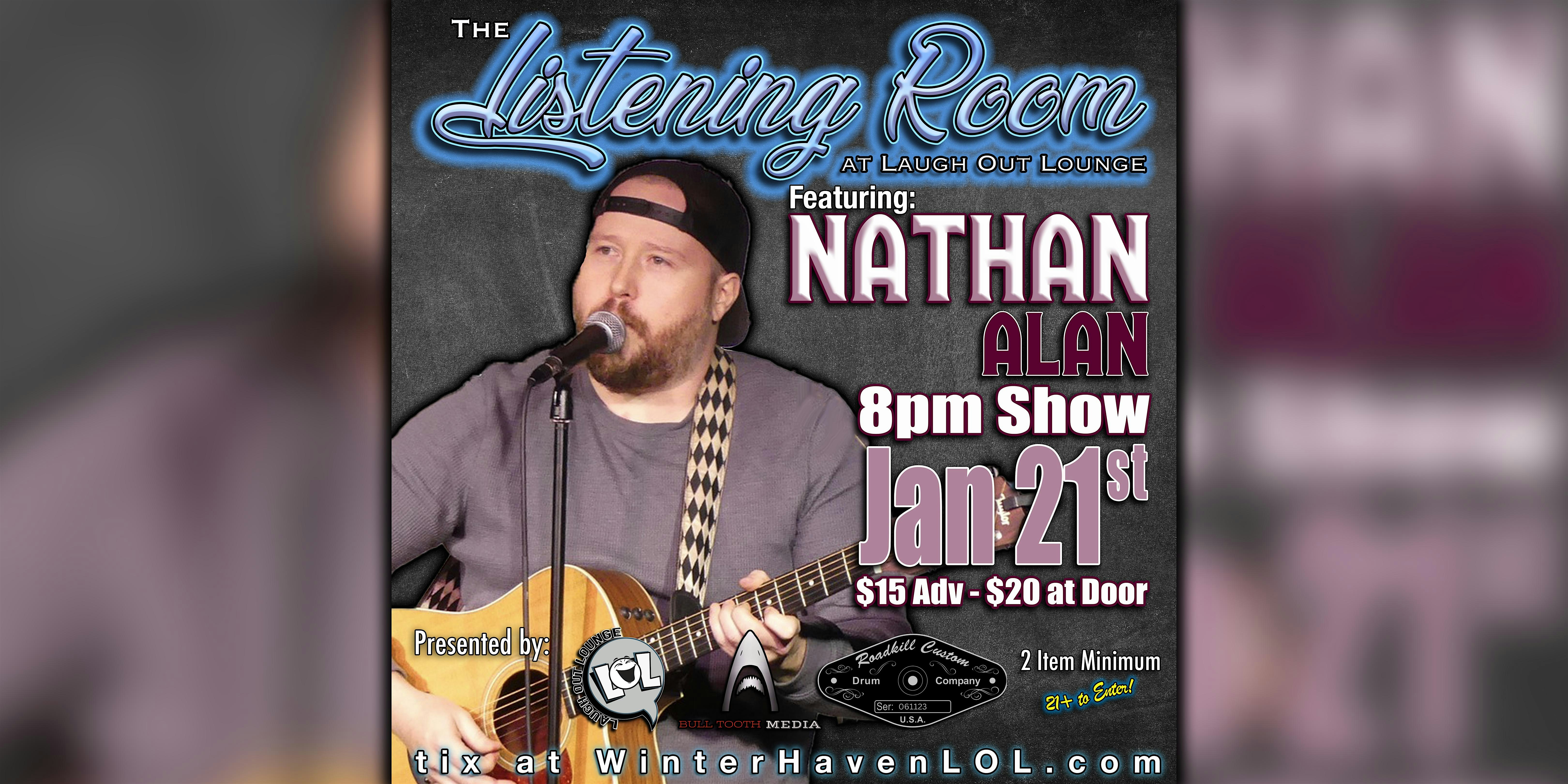 The Listening Room: Nathan Alan – Winter Haven, FL