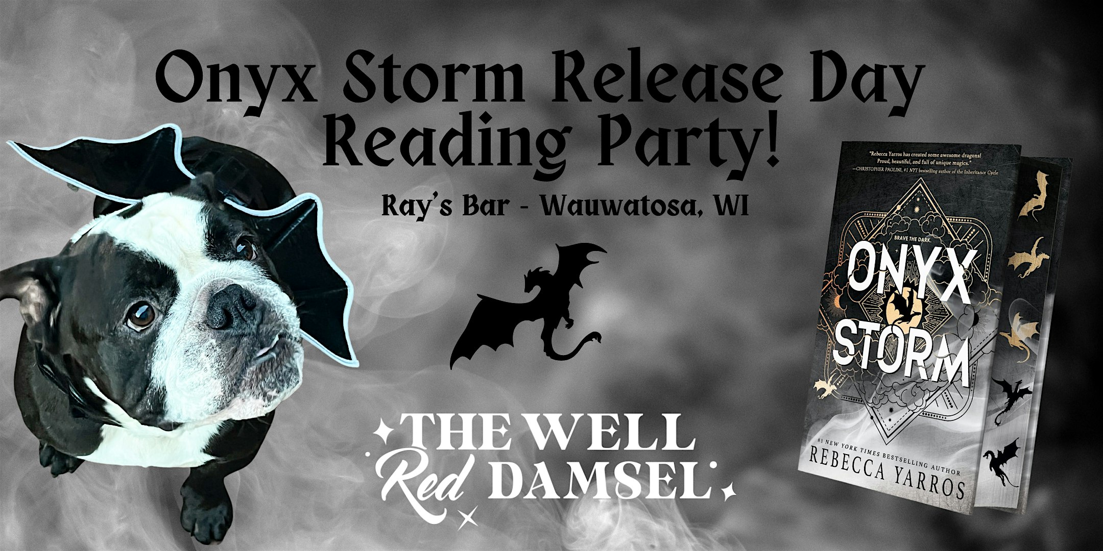 MKE Onyx Storm Release Day Reading Party – Wauwatosa, WI