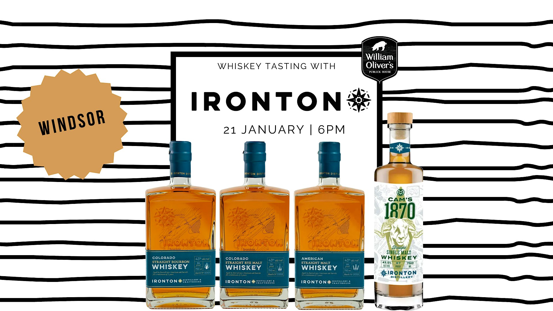 The Art of Whiskey with Ironton Distillery – Windsor, CO