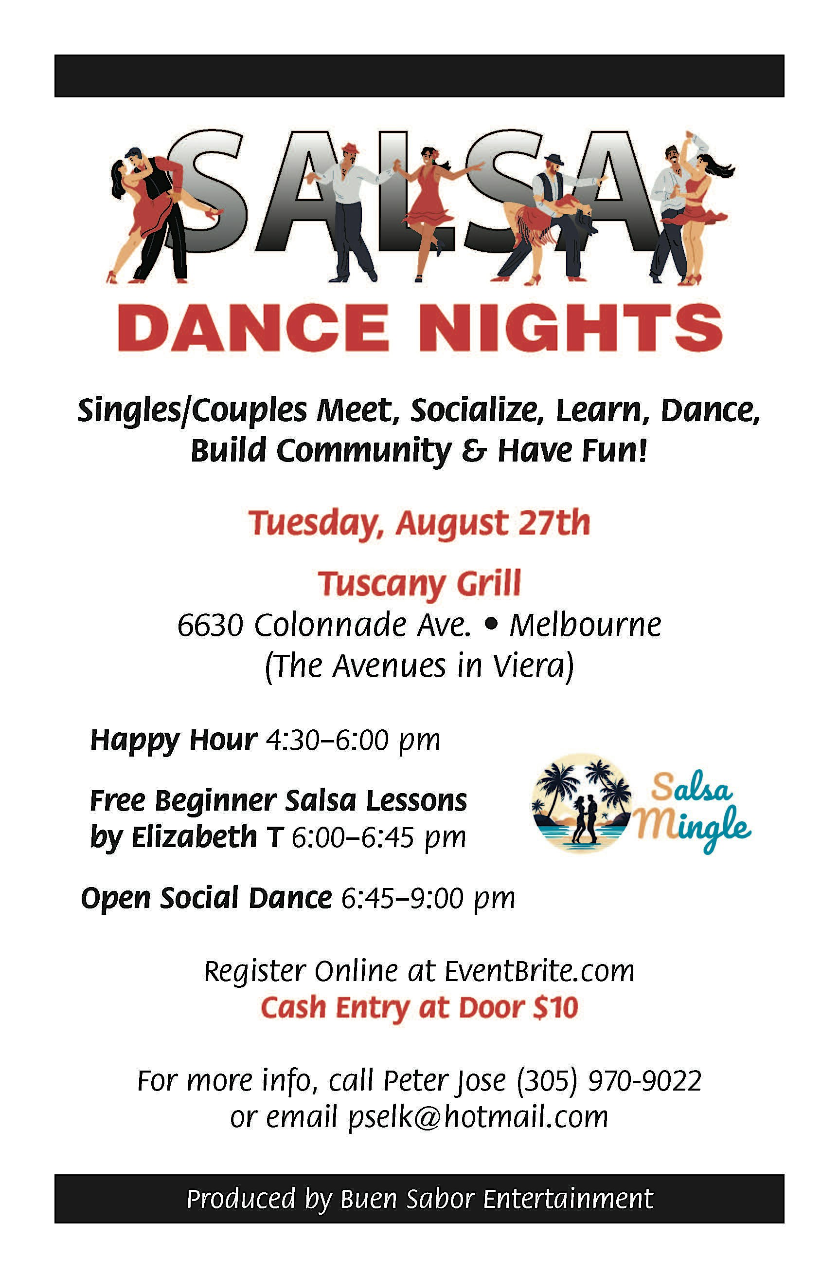 Salsa Dance Nights – Melbourne, FL